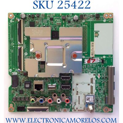 MAIN PARA TV LG NANOCELL 4K UHD SMART TV / NUMERO DE PARTE EBT66581209 / EAX69083603 / 66581209 / EAX69083603(1.0) / EAX69083603(1.2) / PANEL NC750DQG-ABGRF / MODELO 75NANO80UNA / 75NANO80UNA.BUSVLKR / 75NAN080UNA / 75NAN080UNA.BUSVLKR